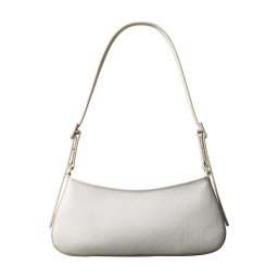 Calvin Klein Geantă de umăr alb / alb lână