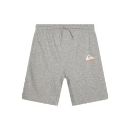 QUIKSILVER Pantaloni 'Easy Day' gri amestecat / portocaliu / alb
