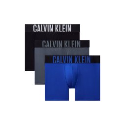 Calvin Klein Underwear Boxeri 'Intense Power' gri / roșu / negru / alb
