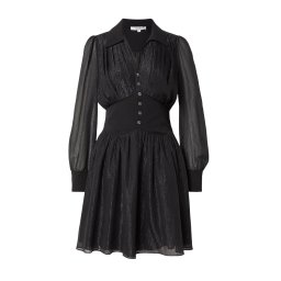 Morgan Rochie tip bluză '252-ROPLAM' negru