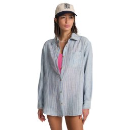 BILLABONG Bluză 'Wanderer' albastru / alb
