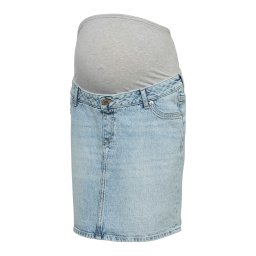 Vero Moda Maternity Fustă 'VMMTESSA' albastru denim