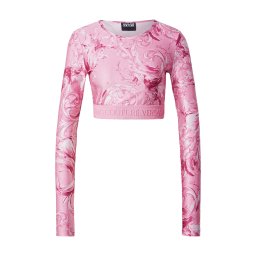 Versace Jeans Couture Tricou roz / roz deschis / alb