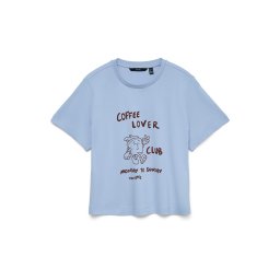 VERO MODA Tricou maro / mov lavandă