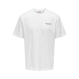 Only & Sons Tricou 'Fred Eiffel' mai multe culori / alb
