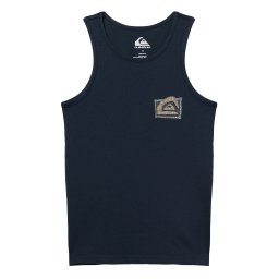 QUIKSILVER Tricou 'HERITAGE' bleumarin / galben deschis / gri metalic / roz pal