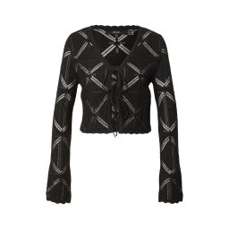 VERO MODA Geacă tricotată 'VMLola' negru