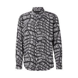 Versace Jeans Couture Cămașă negru / alb