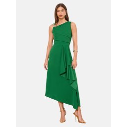 Lipsy Rochie de seară verde iarbă