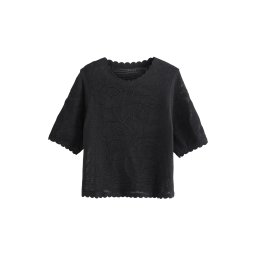 Next Pulover negru