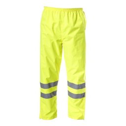 Pantalon reflectorizant impermeabil / verde - xl