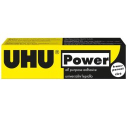 Adeziv de contact universal UHU Power, transparent, 42g