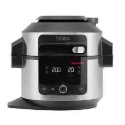 Aparat de gatit cu abur Multicooker 11 in 1 Ninja OL550EU, 1460W, 6l, 11 programe, Negru/Argintiu