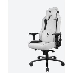 Scaun Gaming VERNAZZA SUPERSOFT, Gri deschis 145 kg max