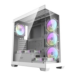 Carcasa DS900 Middle Tower Fara sursa ATX/mATX/ITX Alb