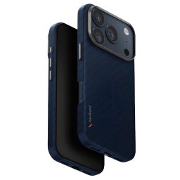 Husa Husa pentru iPhone 17 Pro Max - UNIQ Keva Aramid - Frosted Denim