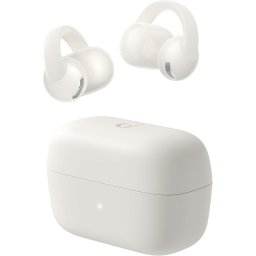 Casti True Wireless Anker SoundCore C50i, Open Ear Clip-On, Hi-Res, IP55, Bluetooth 6.0, Alb