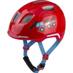 ALPINA XIMO 2 FLASH FIRE FIGHTER GLOSS Bike Helmet, Size 49-54