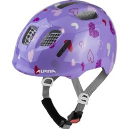 ALPINA XIMO 2 PURPLE HEARTS GLOSS Bike Helmet, Size 49-54