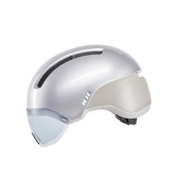 HJC CALIDO PLUS Silver Cycling Helmet, PEARL GREYISH SILVER, Size L