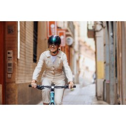 HJC CALIDO PLUS White, Grey Cycling Helmet, PEARL WHITE GREY, Size L