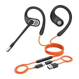 Casti Wired earphones OpenRock Link 10 (black)