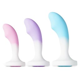 Set dildo Anal Gemstone Multicolor