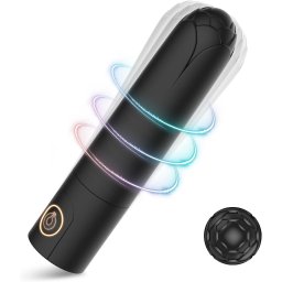 Mini vibrator Flower Bud Negru