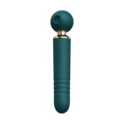 Vibrator Wand 3 in 1 Verde