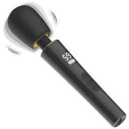 Vibrator Wand Hammer LED Display Negru