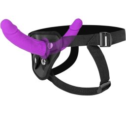 Strap on Double Ended Silicone Mov