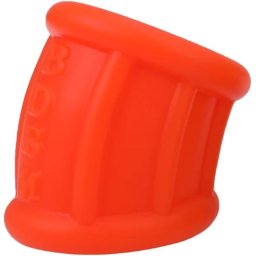 Manson testicule Stretchy Silicone Portocaliu