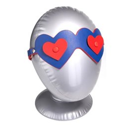 Masca Heart Shaped Rosu/Albastru