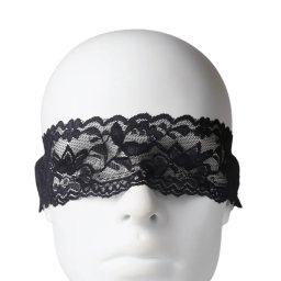 Masca Floral Lace Negru