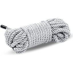 Sfoara bondage Soft Shibari 5m Argintiu