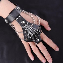 Accesoriu Gothic Skeleton Negru