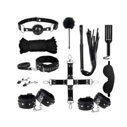 Set Bondage Game 11pcs Negru