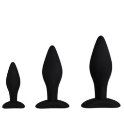 Set dildo Training Stuff 3pcs Negru