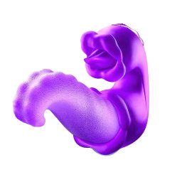 Vibrator 3 in 1 Double Tongue Mov