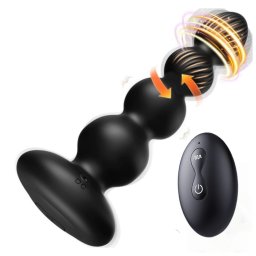 Stimulator prostata Beads Vibe Negru