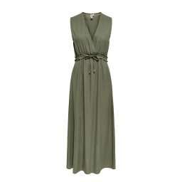 ONLY Rochie Onlgoa Sl Linen Bl Long Cc 15363694 18-0516 TCX smokey olive