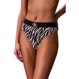 CALVIN KLEIN Lenjerie Thong LV00QF8813 Y3D bias tiger black