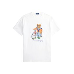 POLO RALPH LAUREN T-Shirt Jersey-Knt 710B16612002 100 white