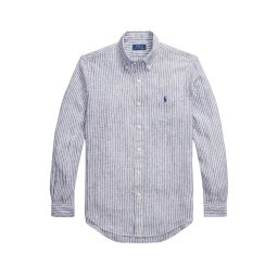 POLO RALPH LAUREN Cămaşă Yd Linen V1-Wvn 710B15594002 410 navy