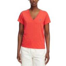 POLO RALPH LAUREN T-Shirt 40/1 Cotton Jersey-Knt 211B14611002 600 red