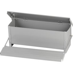 Hranitor automat cu pedala pentru pasari Strend Pro, 10 kg, zincat