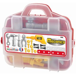 Set unelte mecanic pentru copii Ecoiffier, 20 piese, multicolor