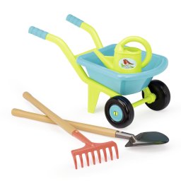 Set roaba cu ustensile de gradina pentru copii Ecoiffier