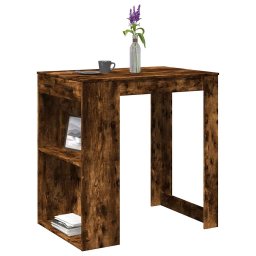 Masa de bar, stejar fumuriu, 102x70x103,5 cm, lemn prelucrat GartenMobel Dekor