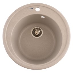 Chiuveta de bucatarie din granit cuva rotunda Avena 510x200 mm Flow